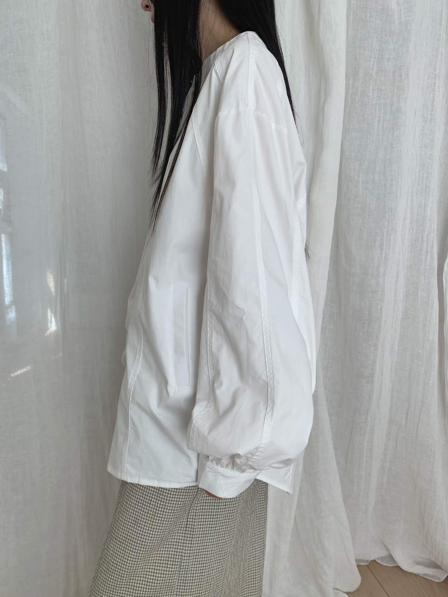ELOUISE PANEL BUTTON SHIRT