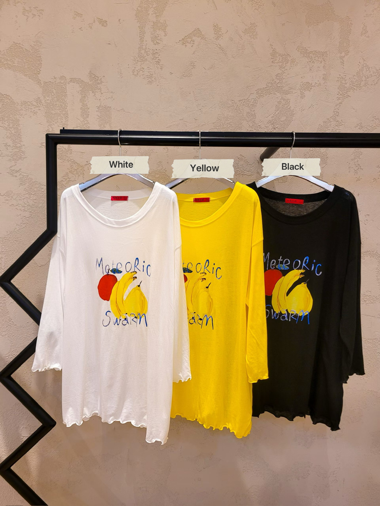 CD16 / LETTICE TRIM FRUIT TEE