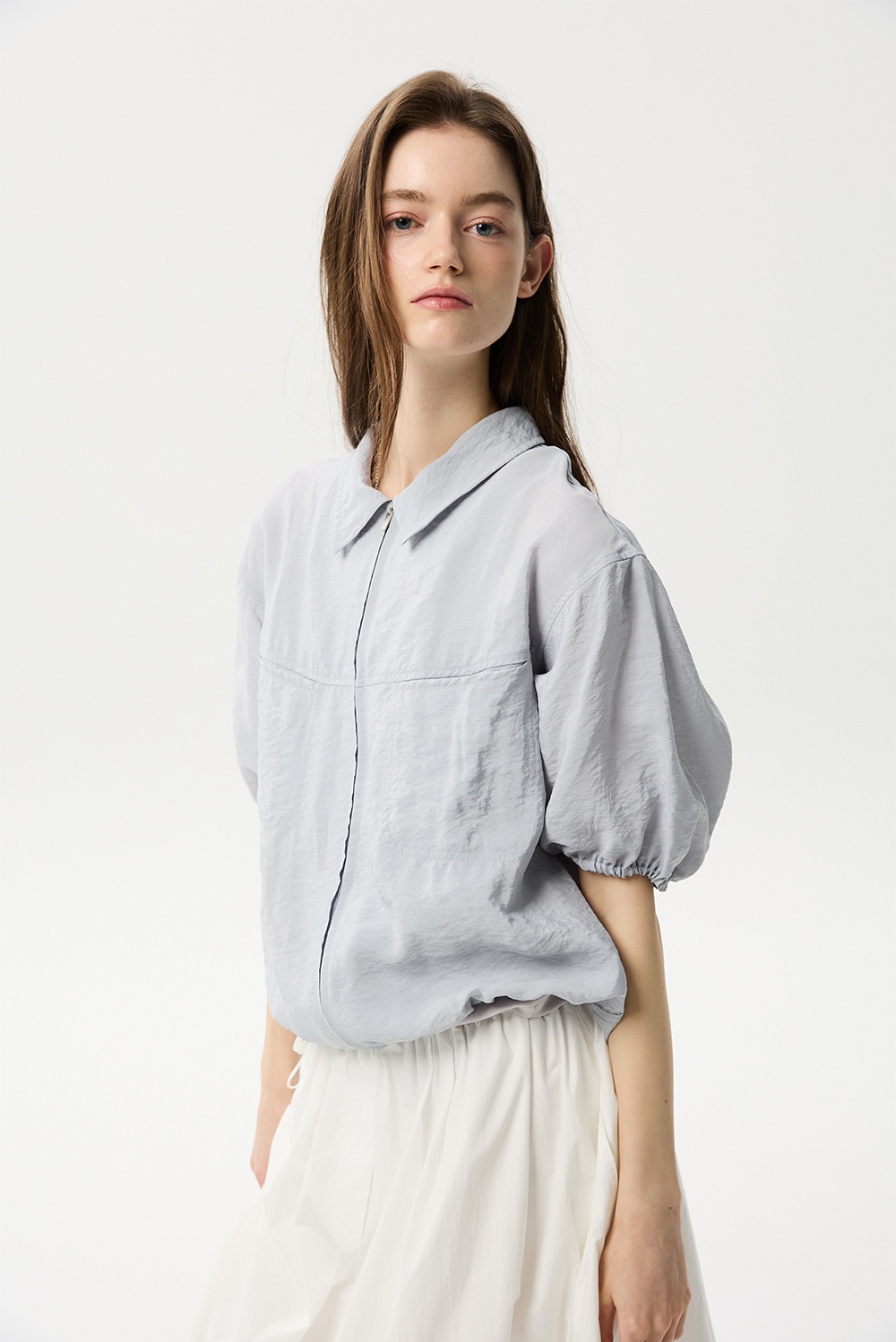 ML10 / SHORT SLEEVE ZIP-UP SHIRTS