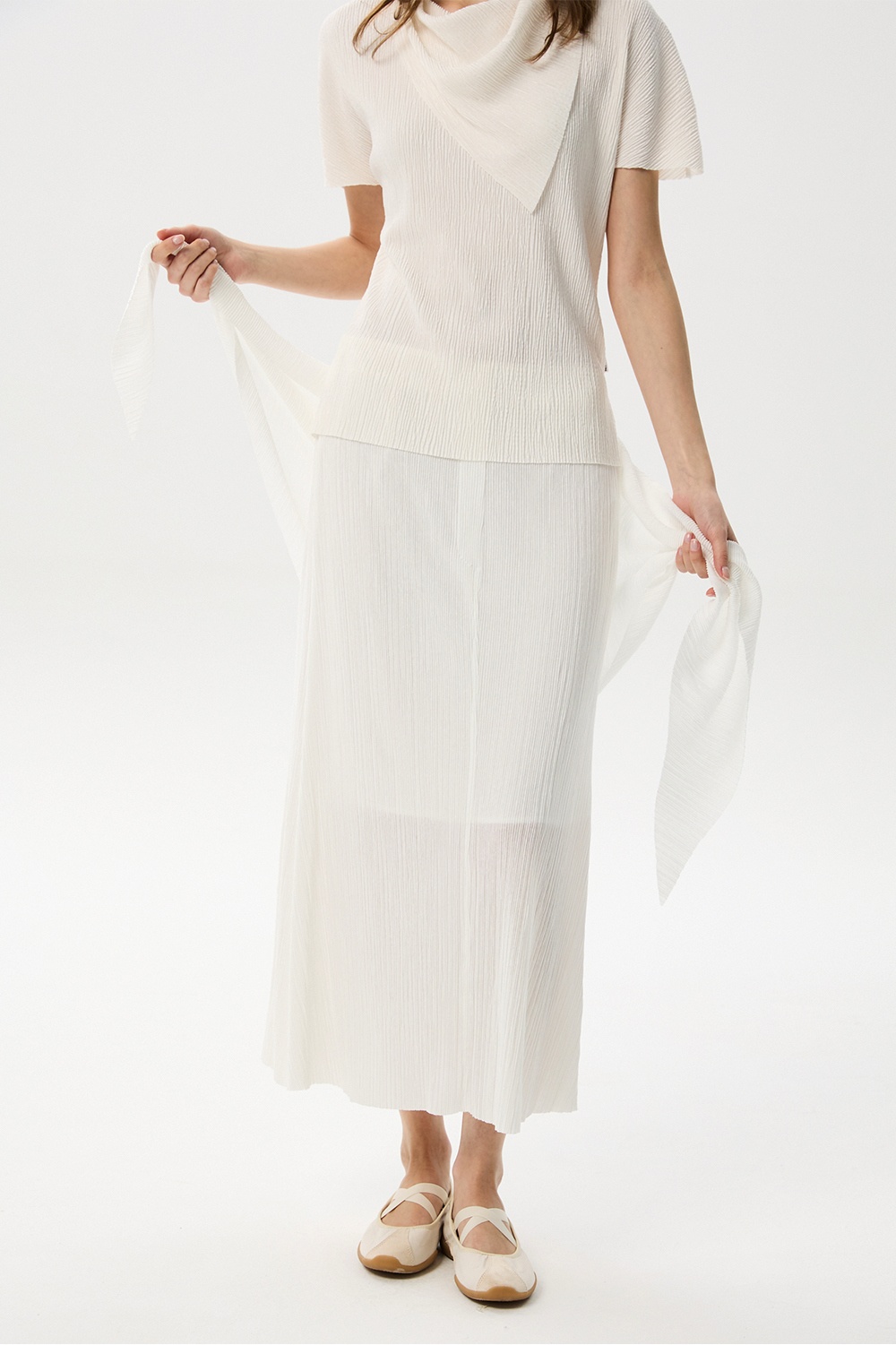 ML20 / SCARF LONG SKIRT