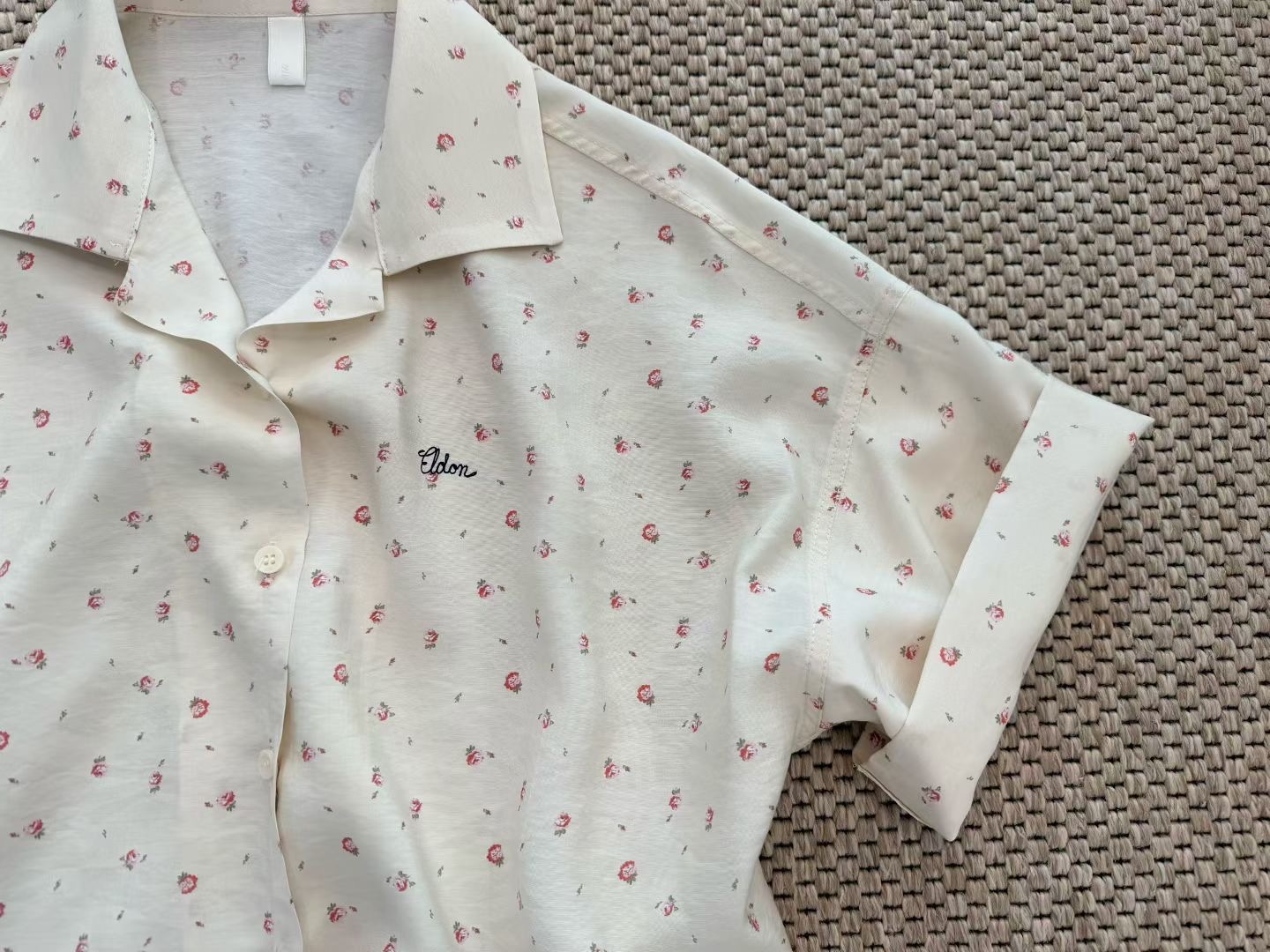 760426/BUTTON DOWN FLORAL PRINTED SHIRT 