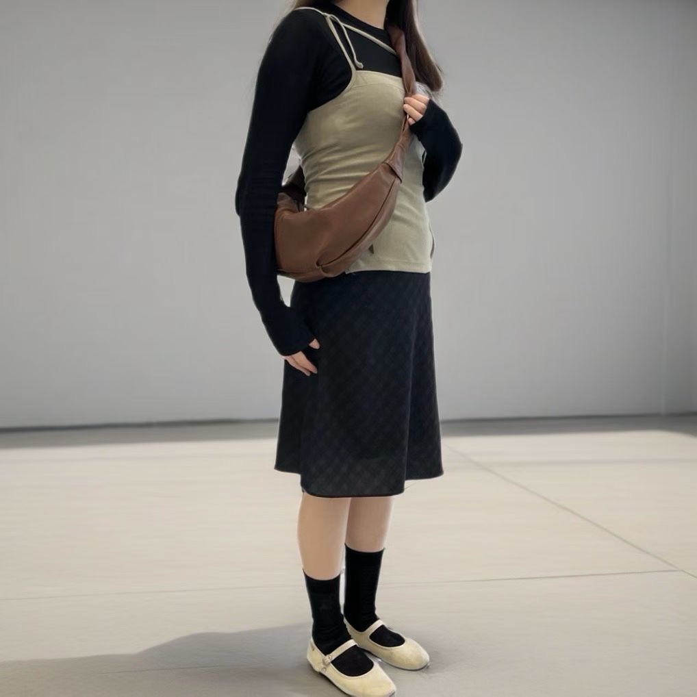 LP09 / KNOTTED HANDLE HOBO SLING BAG