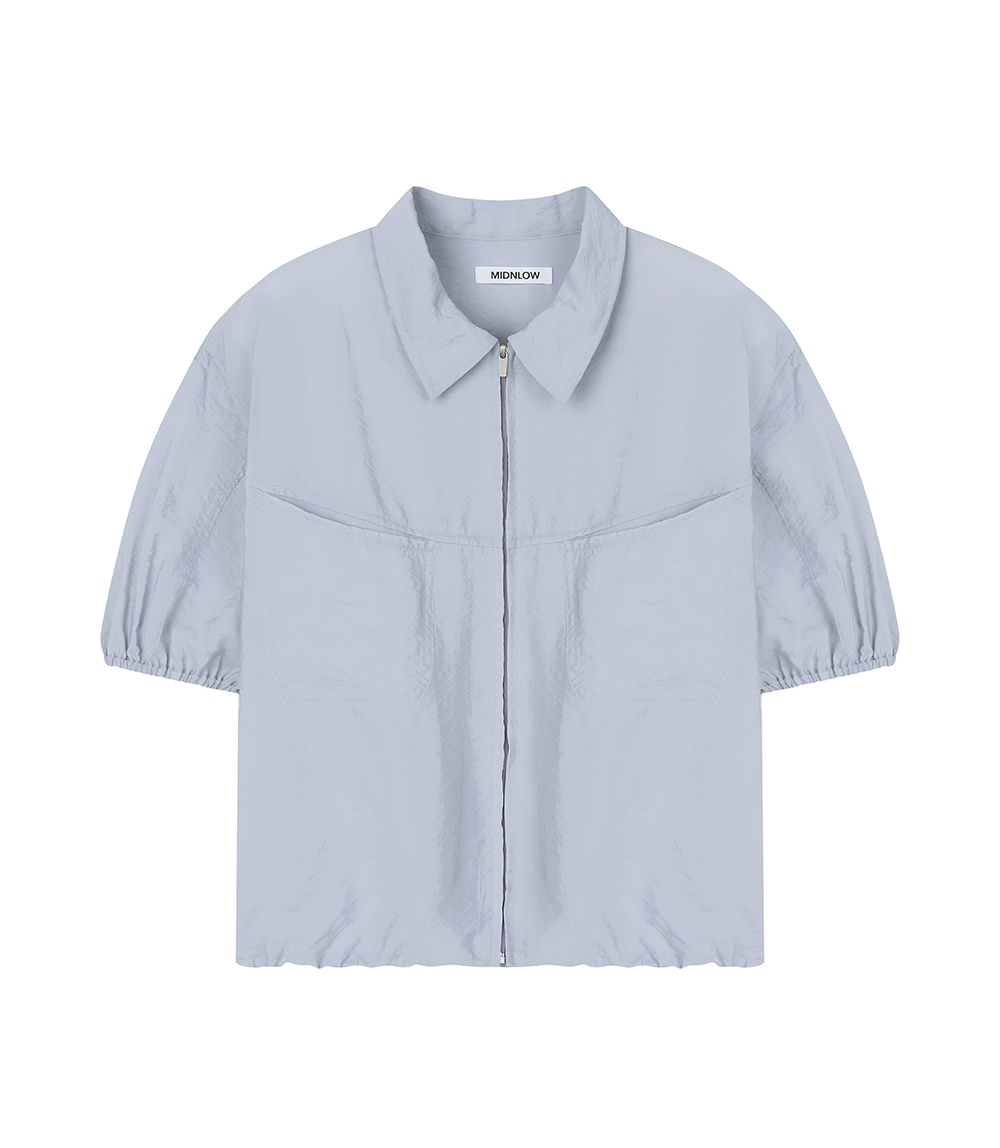 ML10 / SHORT SLEEVE ZIP-UP SHIRTS