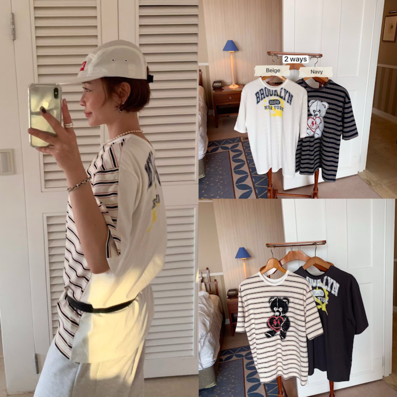 2 WAYS SLOUCHY TEE ( KL21)