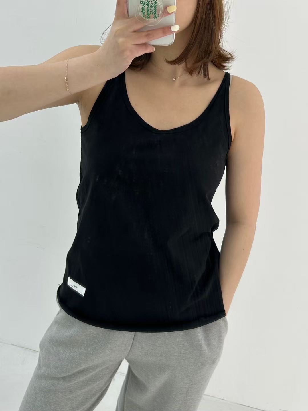 KA21 / SPAGHETTI STRAPS TANK TOP