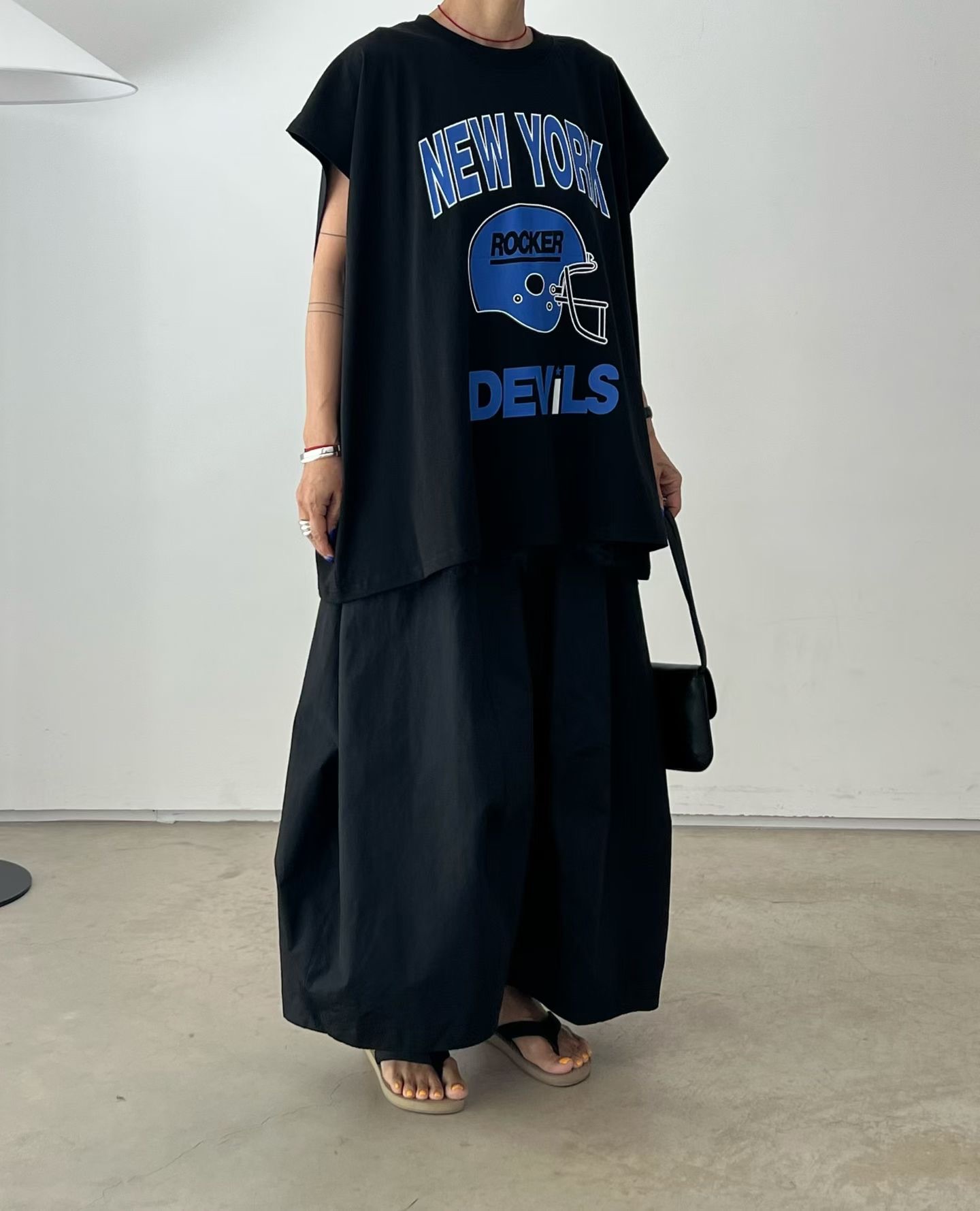 VN17 / "NEW YORK ROCKER DEVILS" MUSCLE TEE