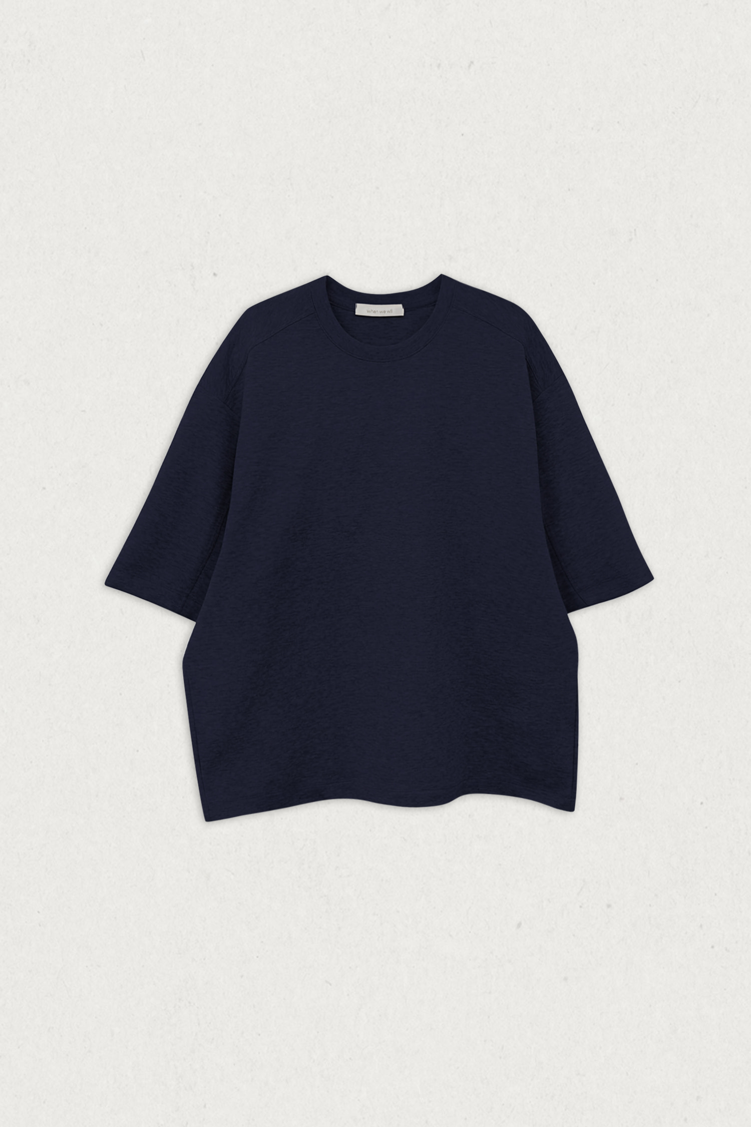 WW20 / BACK SHIRRED CUSHION ROUND SHORT SLEEVES