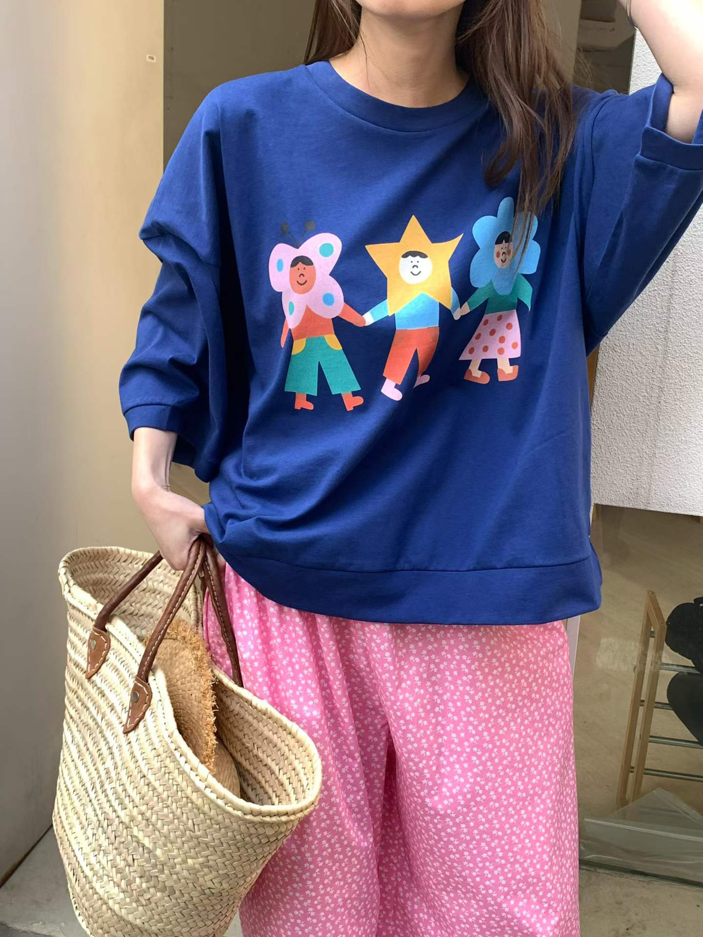 FORTUNA FLOWER GIRLS SWEATSHIRT