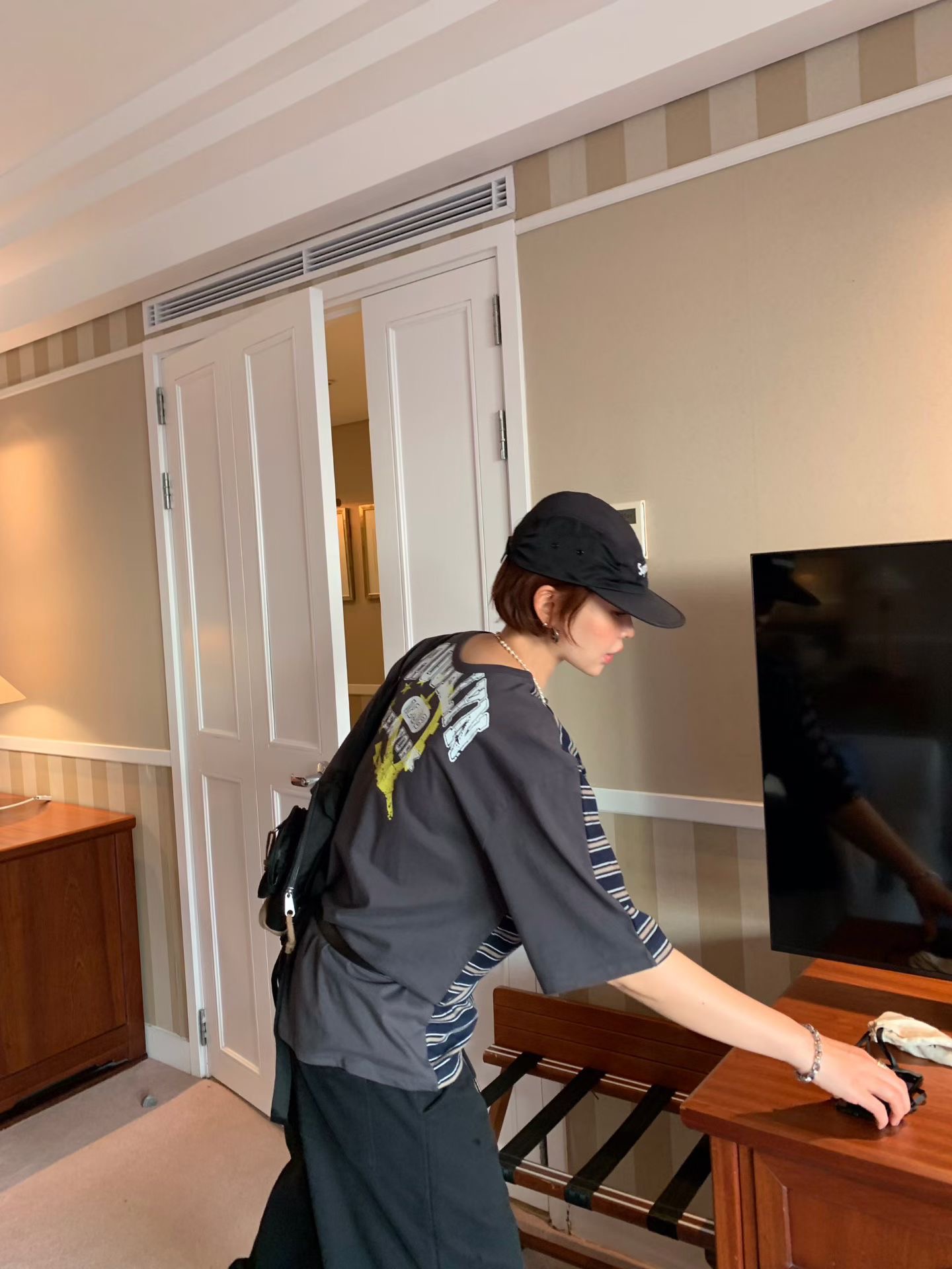 2 WAYS SLOUCHY TEE ( KL21)