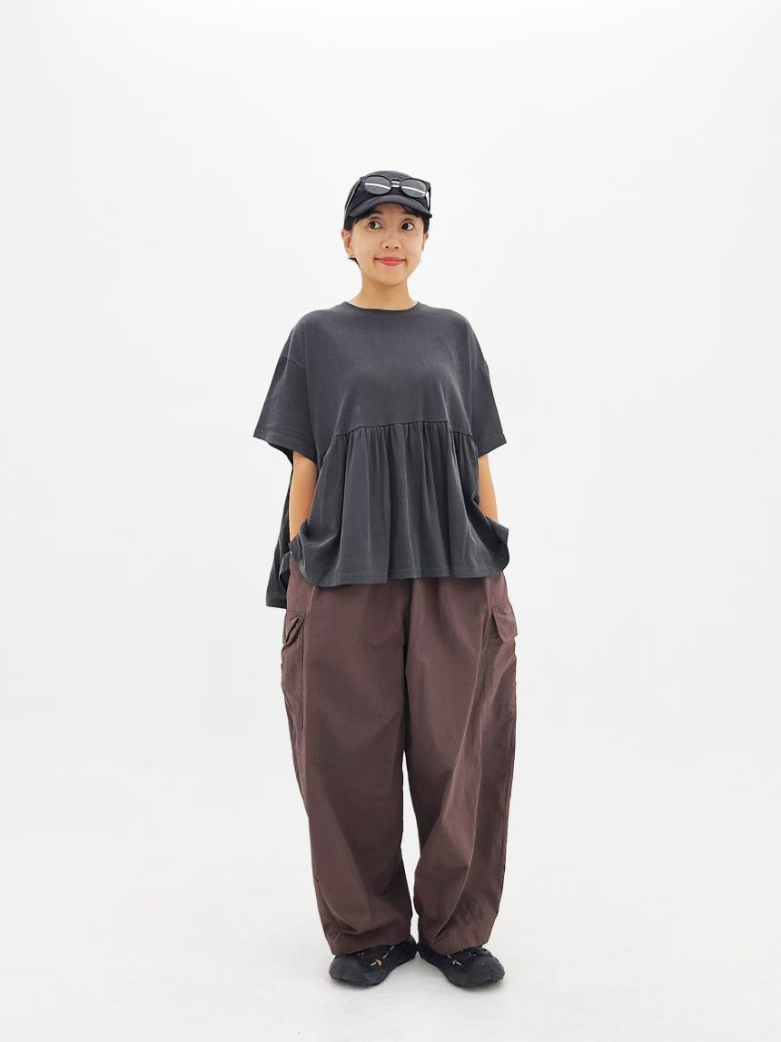 ELIETTE PEPLUM TEE