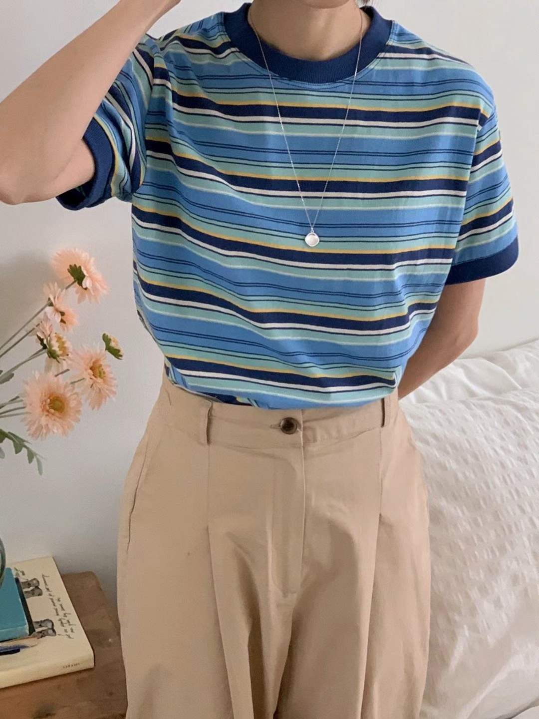 DRUCELLA MULTI STRIPES TEE