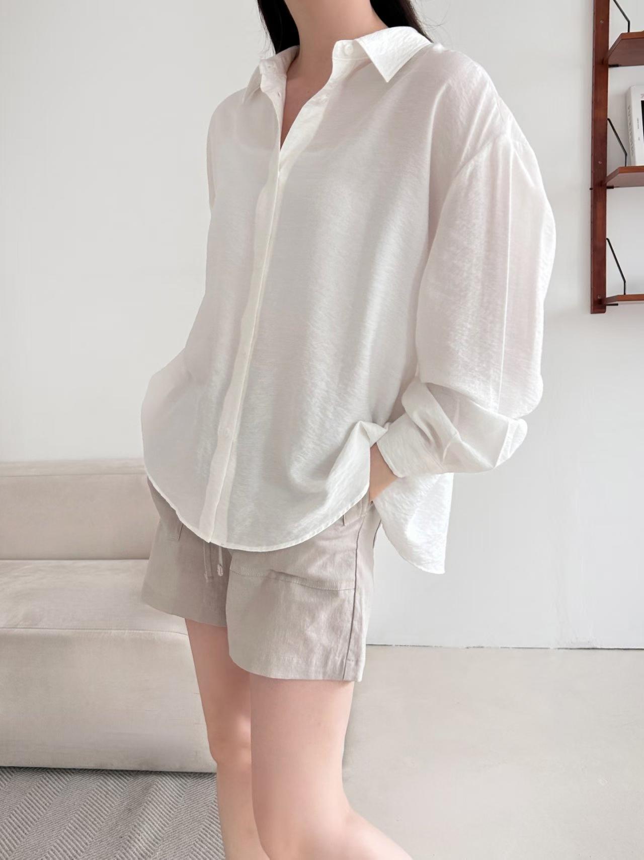 ETTA OPEN BACK TIE SHIRT