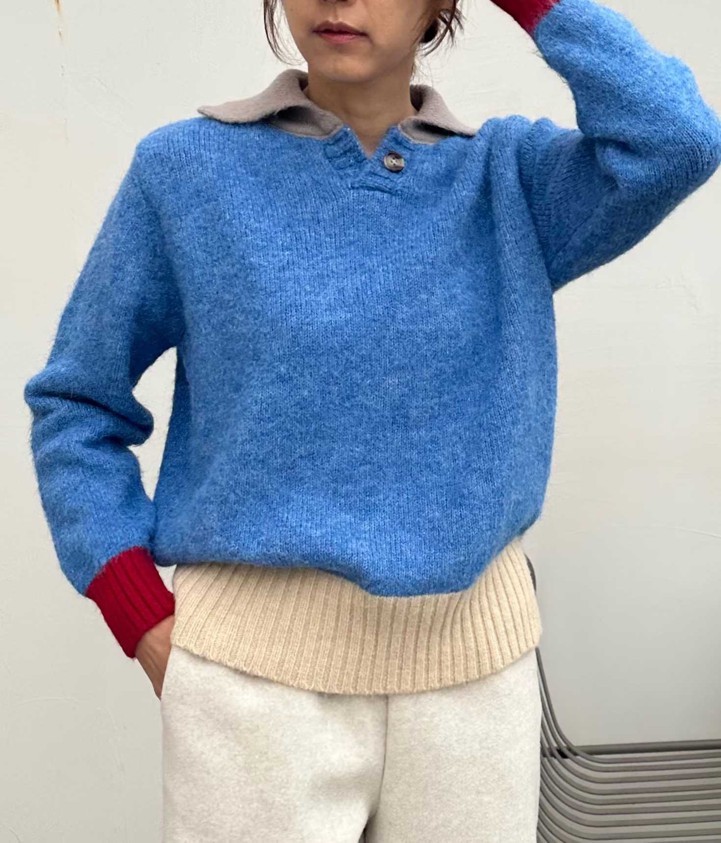 DANICA THREE-TONE SWEATER