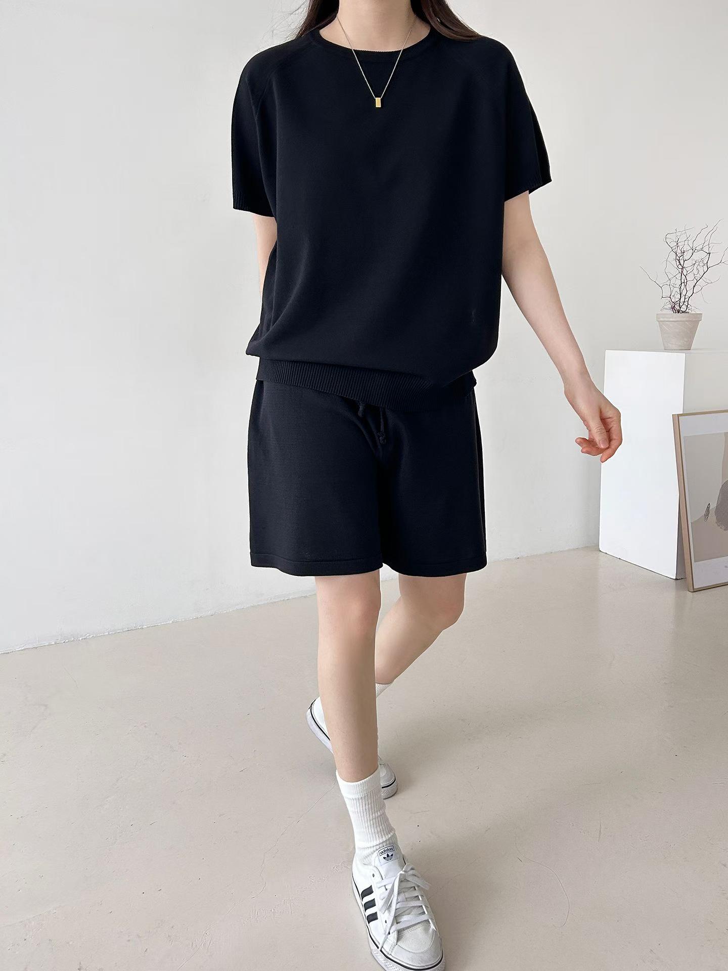 ELODIE SUMMER KNIT SHORT SET