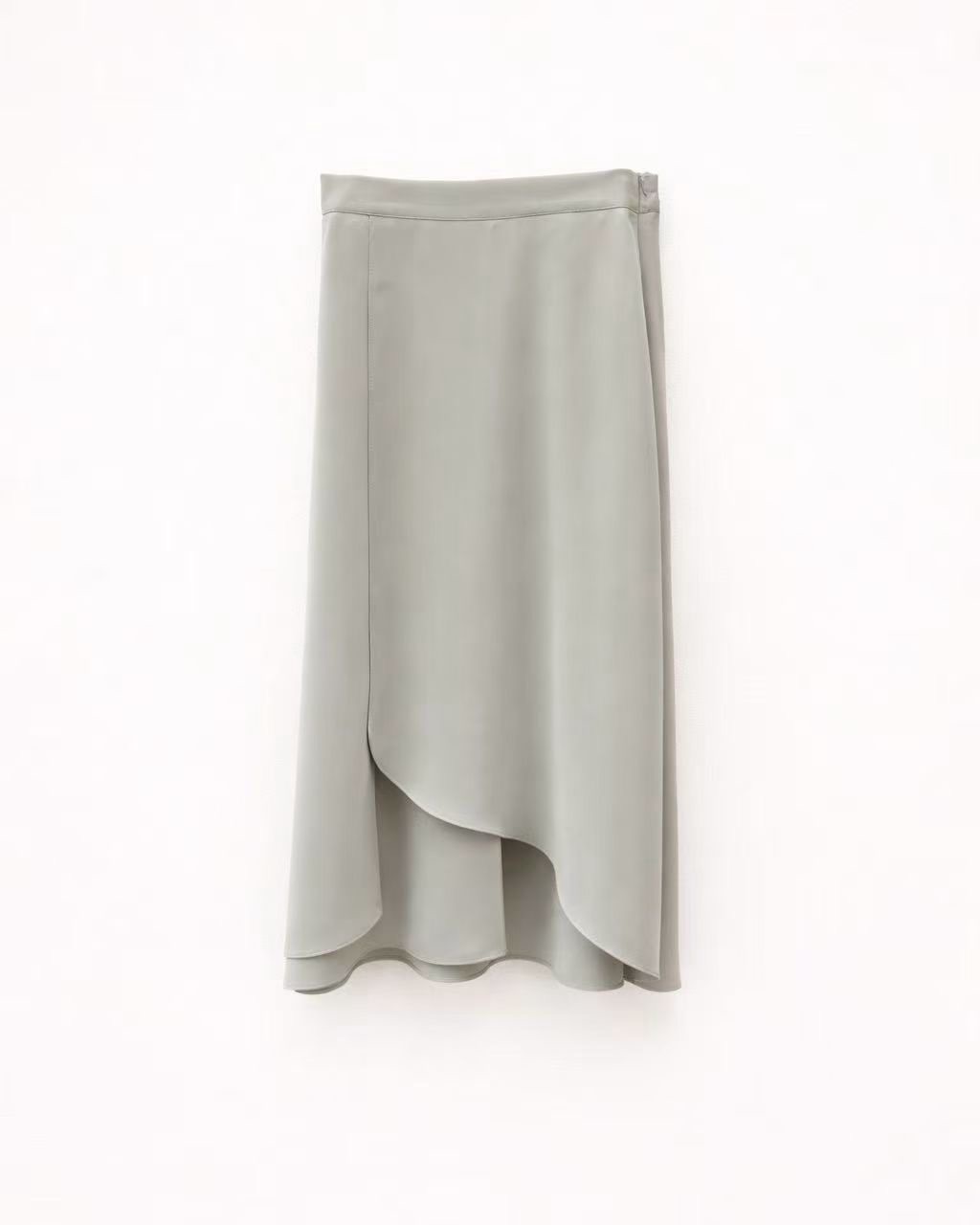 ME03 / Irregular Hem Soft Skirt