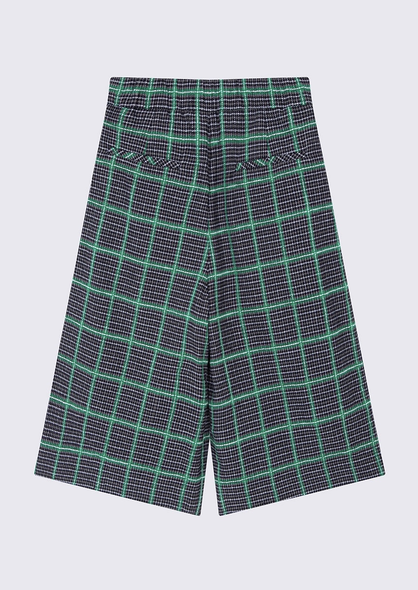 SU24 / Hound’s Tooth Eyelet Bermuda Pants