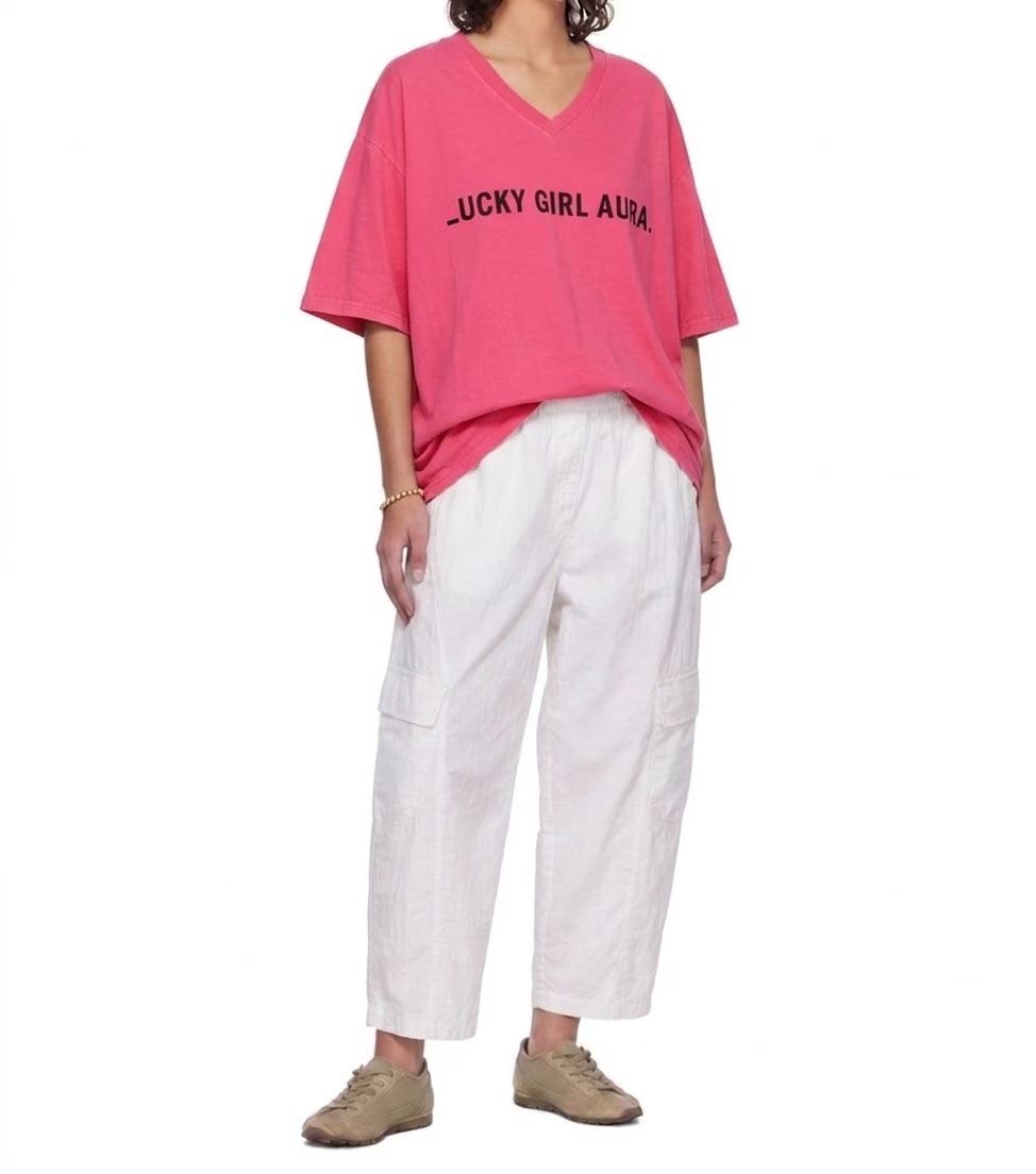 P150426/BANDED WAIST CARGO TROUSERS 