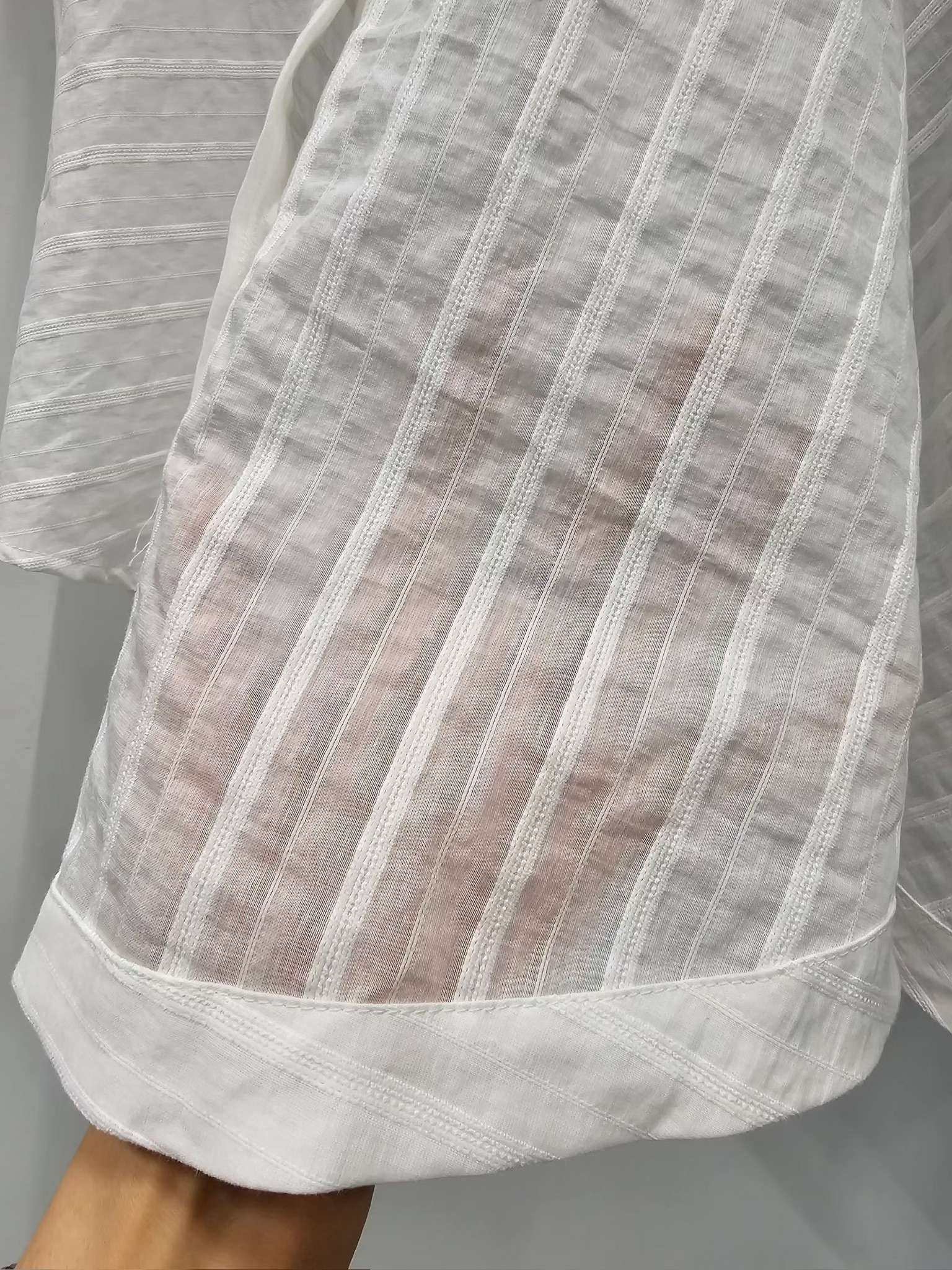 YY13 / SLEEVELESS ASYMMETRICAL SHIRT BLOUSE