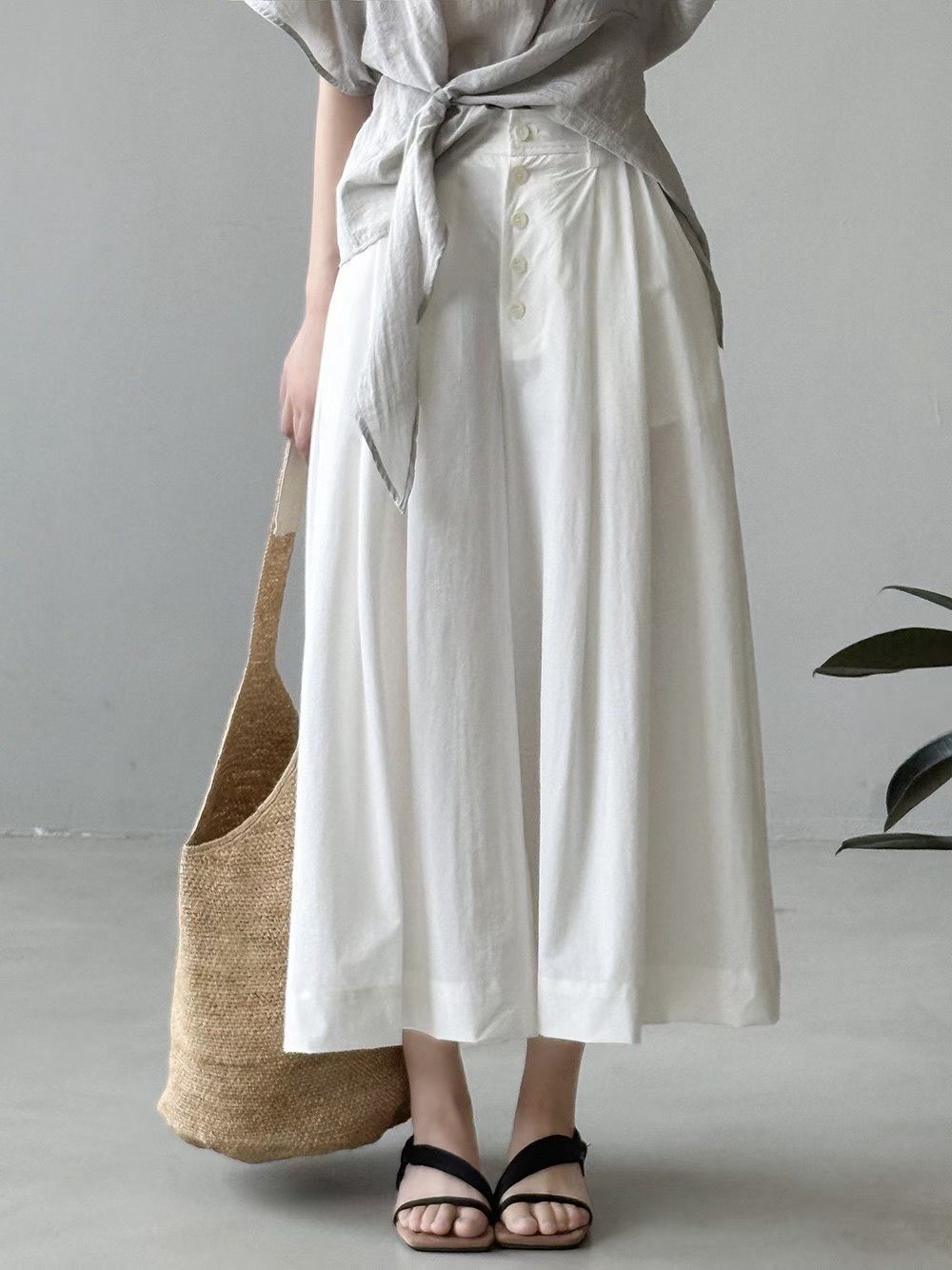 TS20 / PINTUCK POCKET CULOTTES