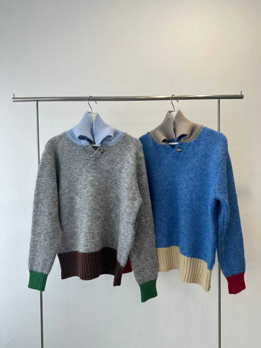 DANICA THREE-TONE SWEATER