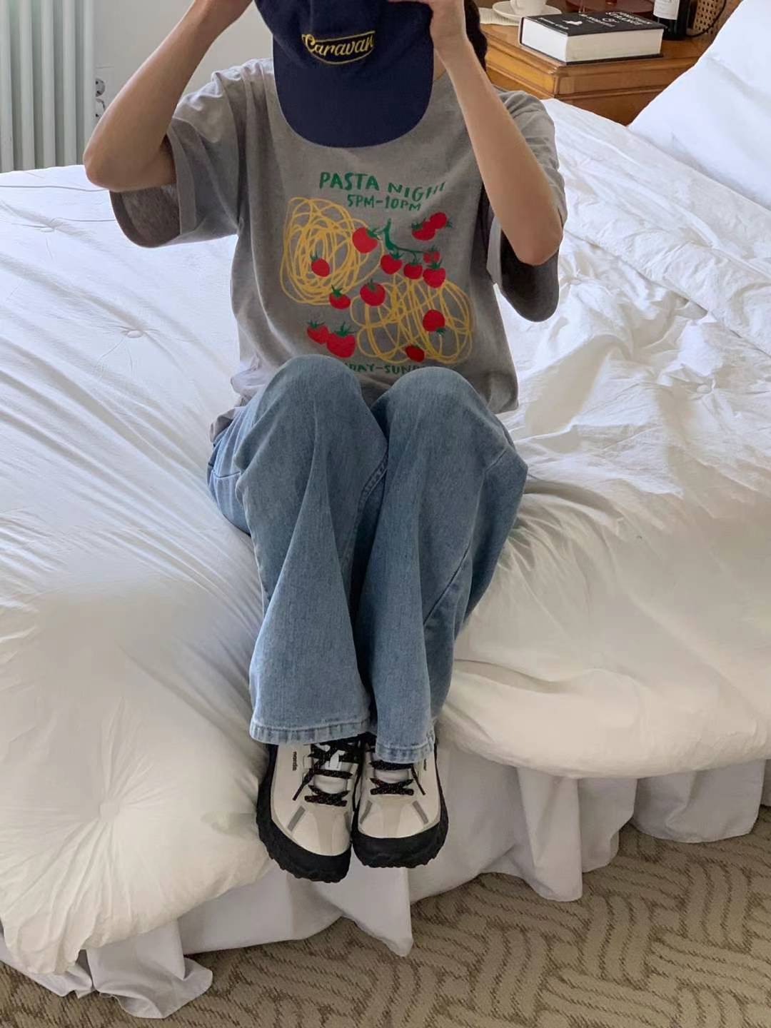 CAMERON 'PASTA NIGHT' TEE