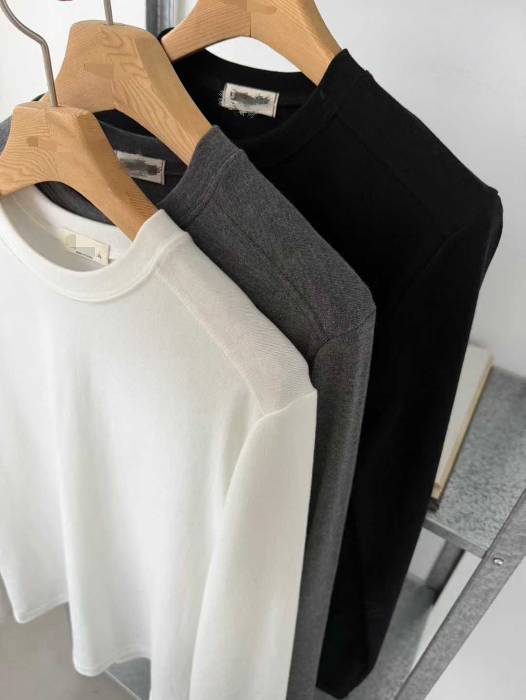 DENISE SHOULDER PIPING LONG SLEEVES TEE