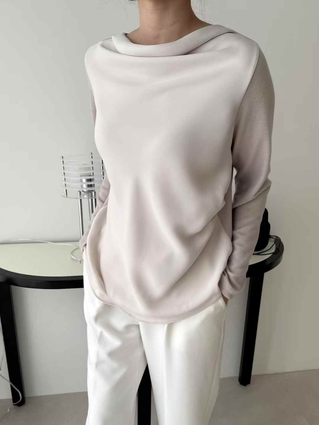 DEON DRAPE BLOUSE