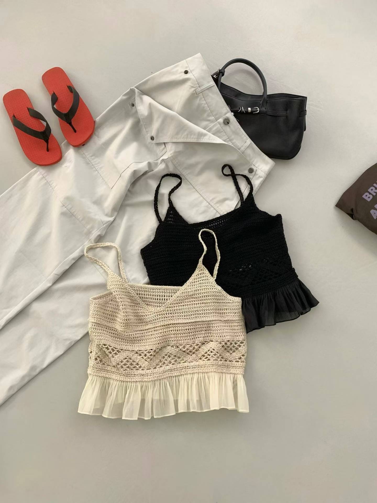 FARON CROCHET LACE CAMISOLE