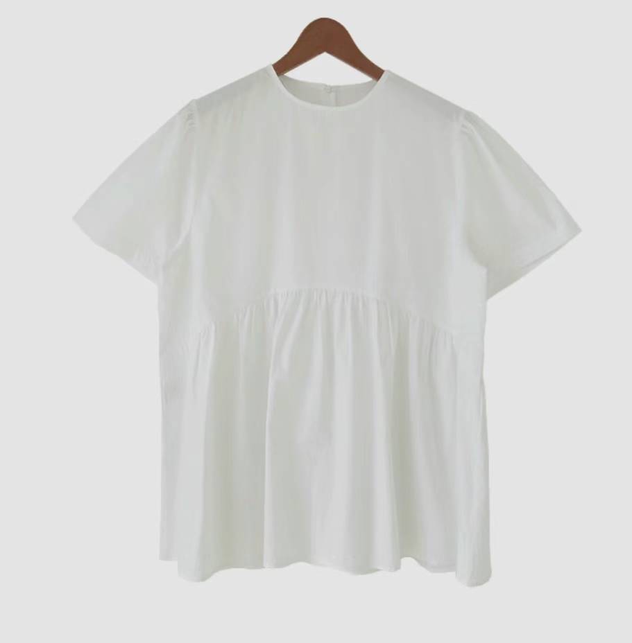 DOVE BABYDOLL TUNIC TOP