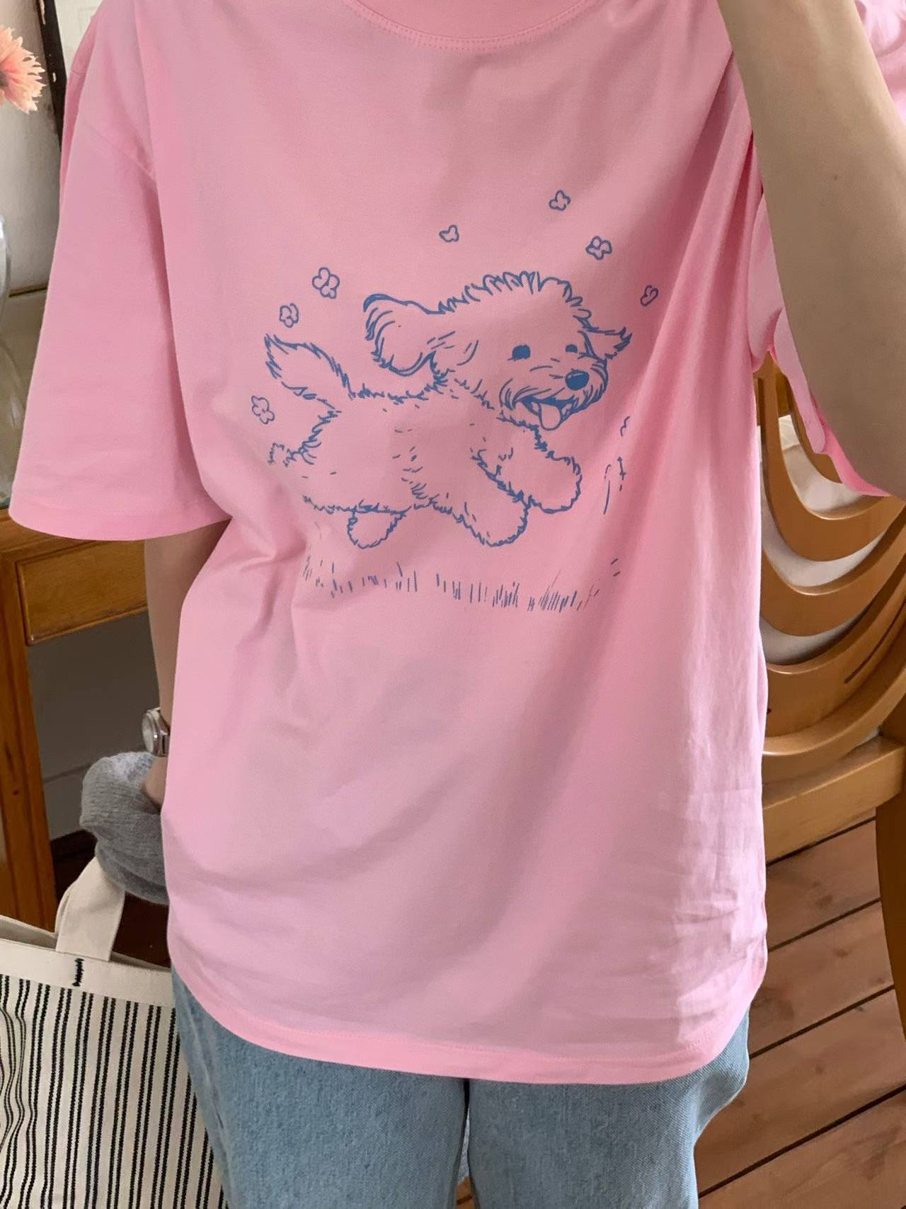 ELOWYN PUPPY GRAPHIC TEE