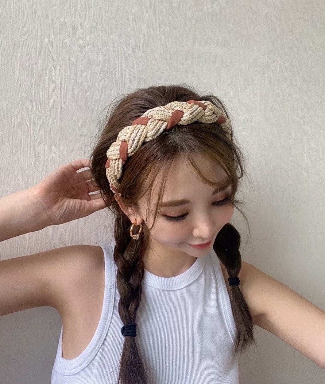 Lornah twirl woven headband