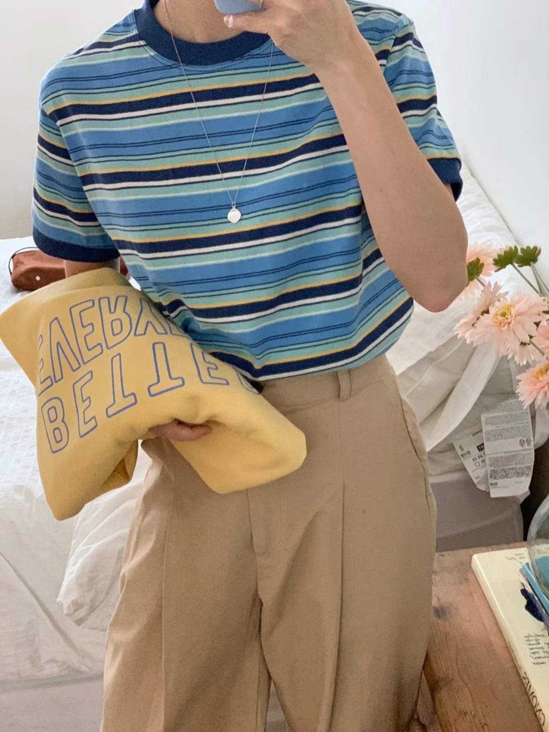 DRUCELLA MULTI STRIPES TEE