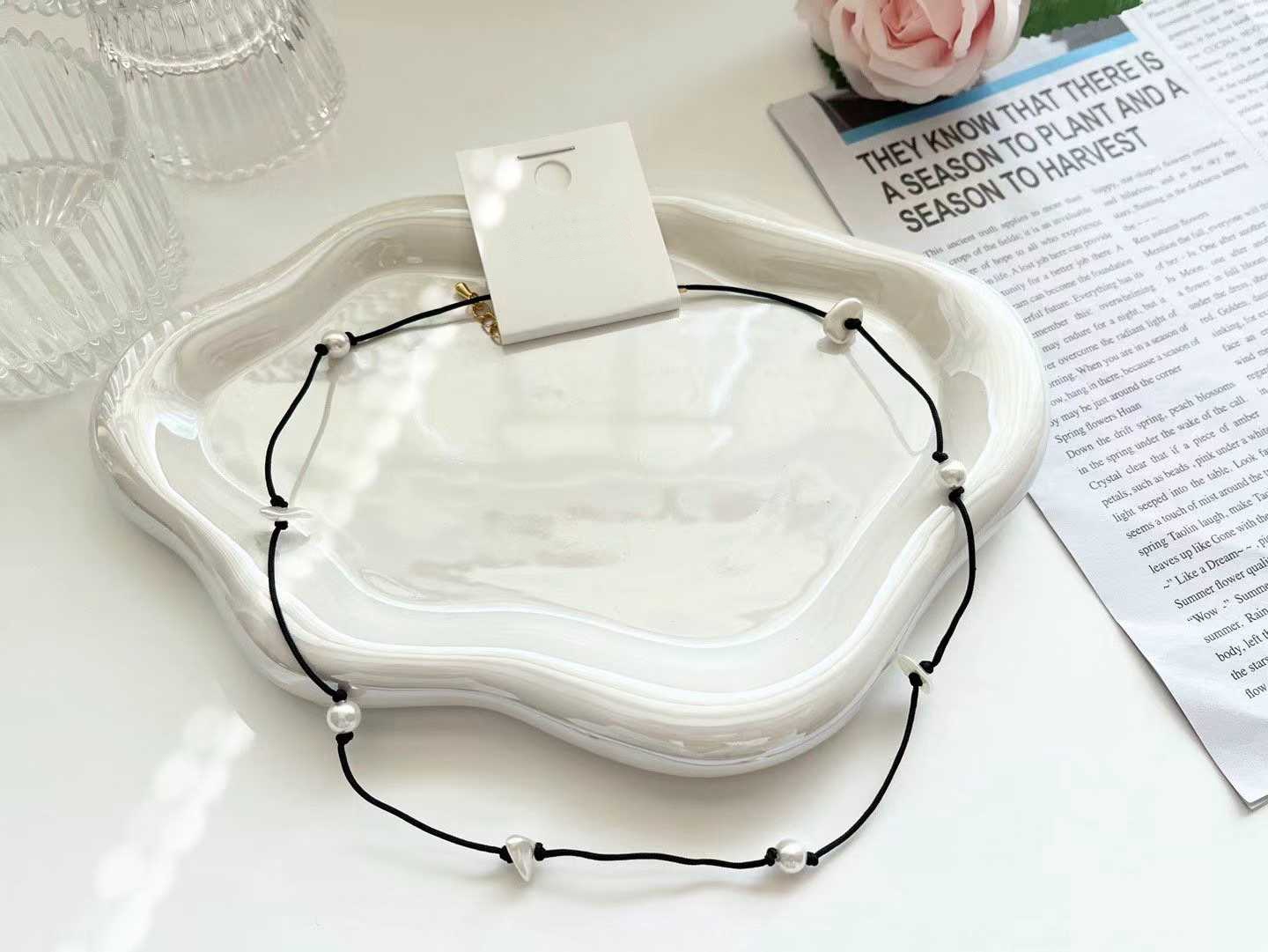 FRITZ SEGMENTED STRING NECKLACE
