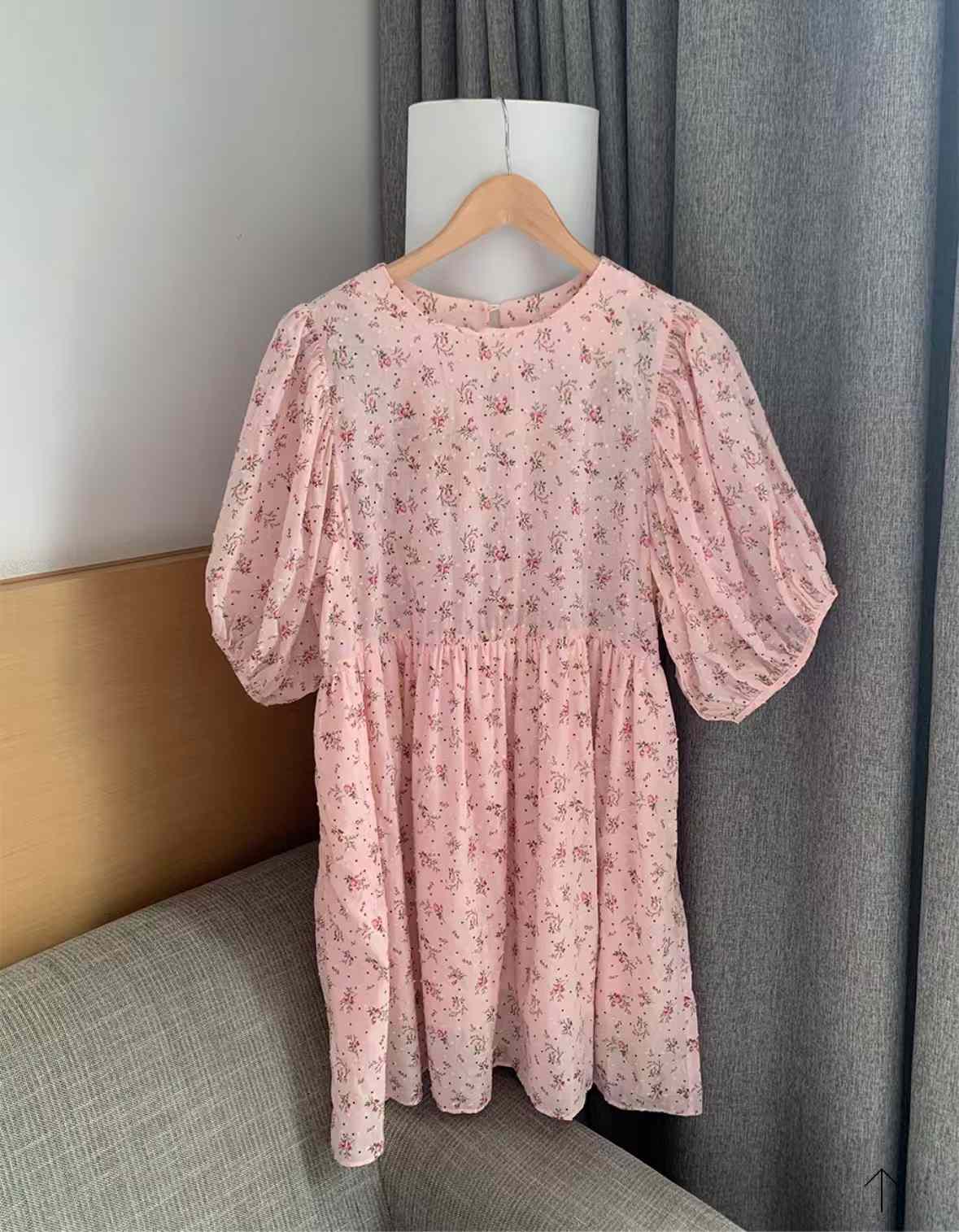 DIYA FLORAL BABYDOLL DRESS