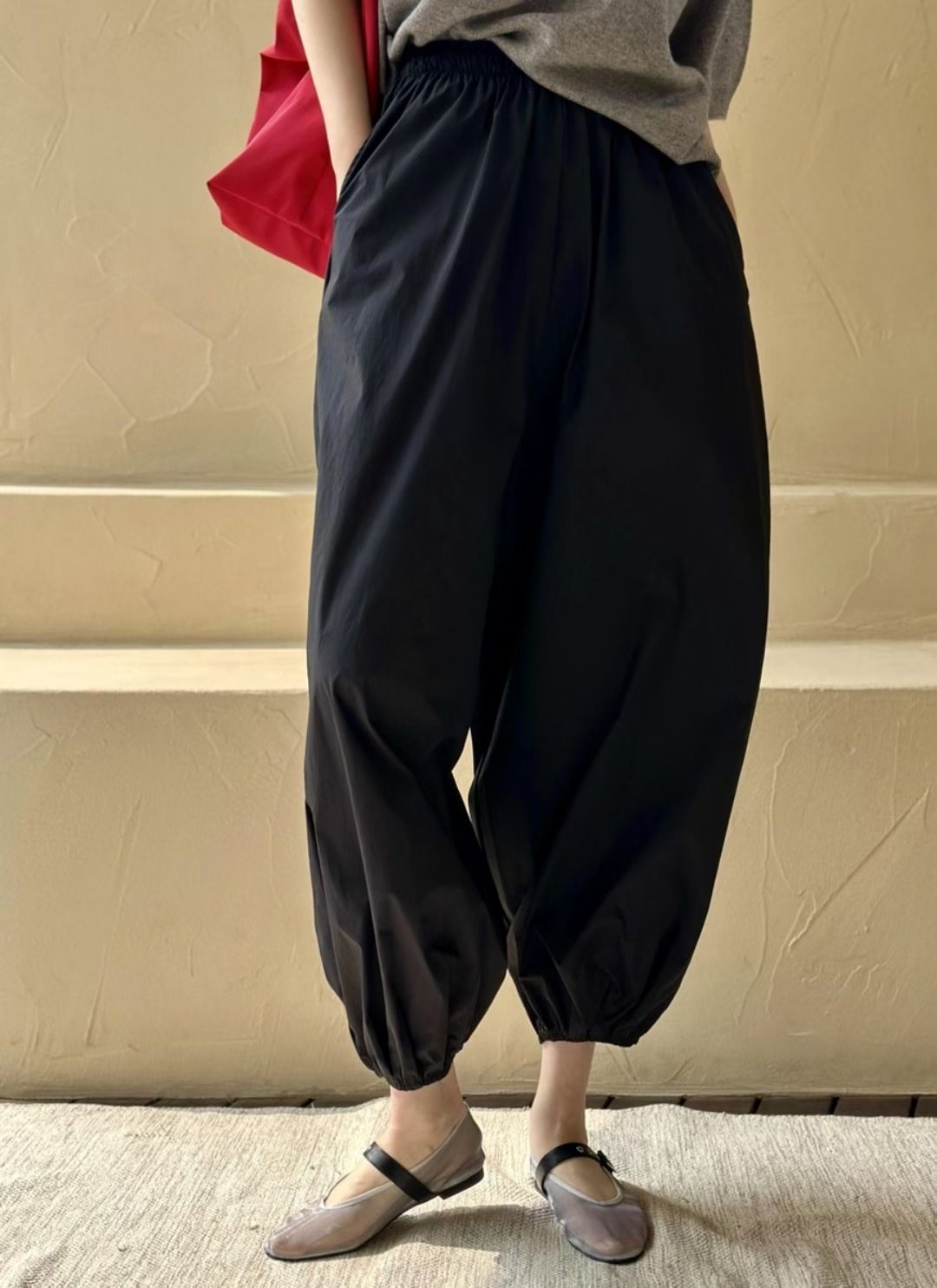 080426/BANDED CUFF BALLOON TROUSERS 