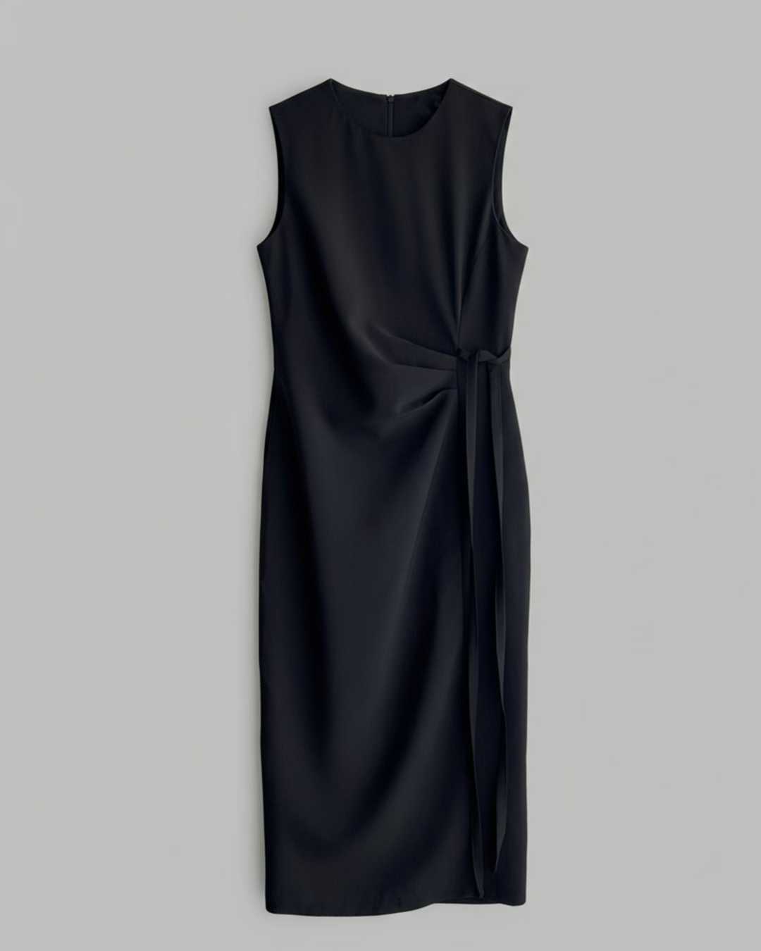 EMERSON SIDE DART SLIM FIT SLEEVELESS DRESS