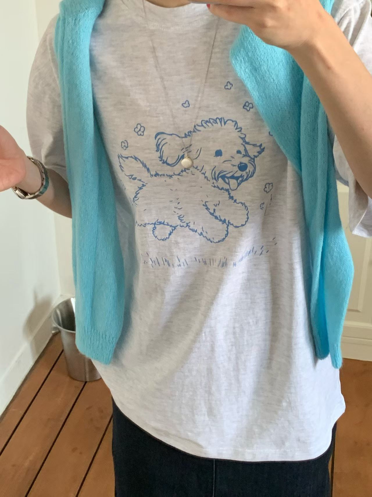ELOWYN PUPPY GRAPHIC TEE