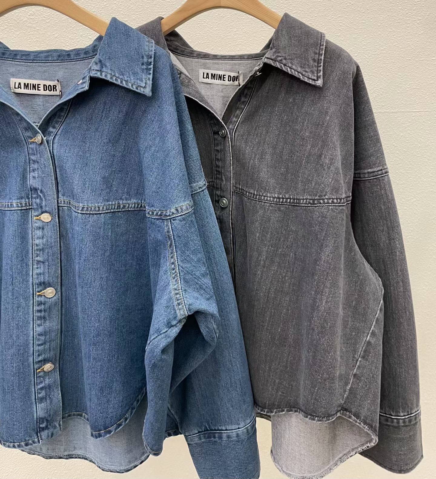 LE14 / LIGHT DENIM SHIRT-OUTER