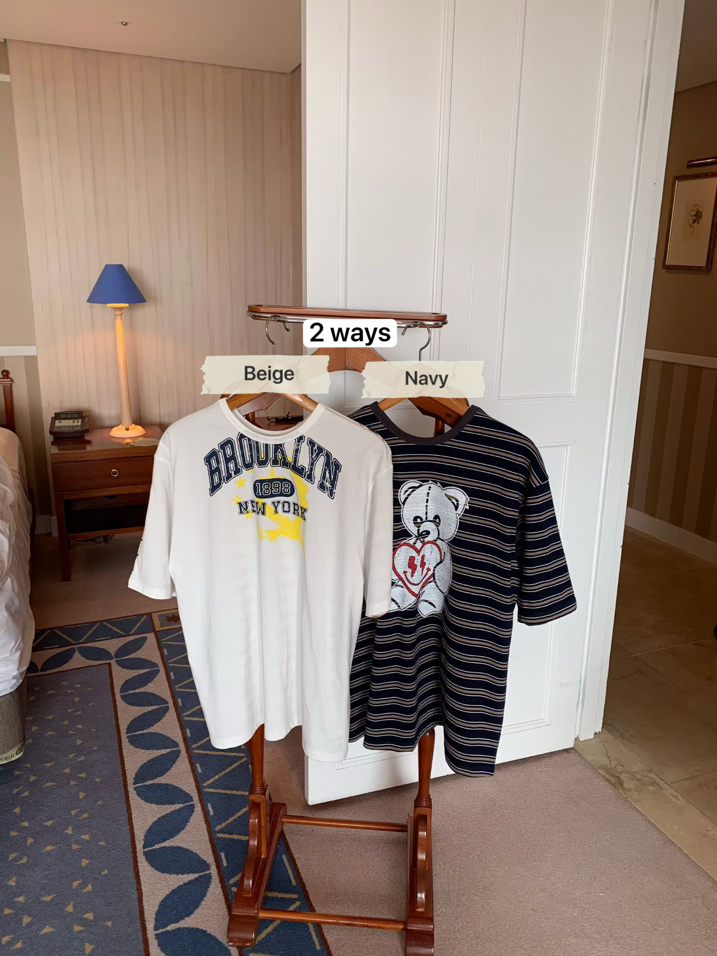 2 WAYS SLOUCHY TEE ( KL21)