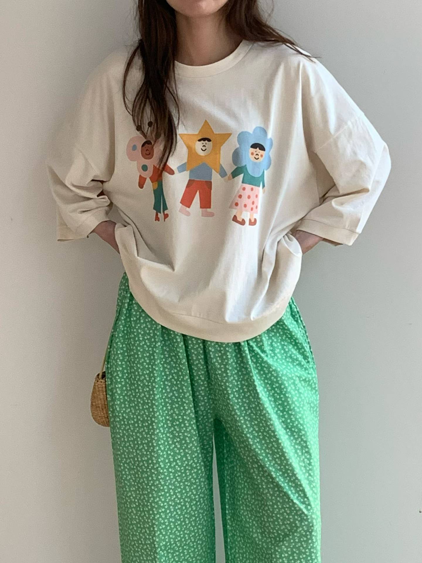 FORTUNA FLOWER GIRLS SWEATSHIRT