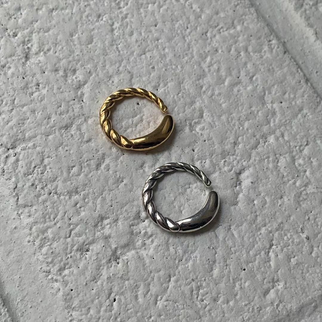 Shane 925 silver twisted ring