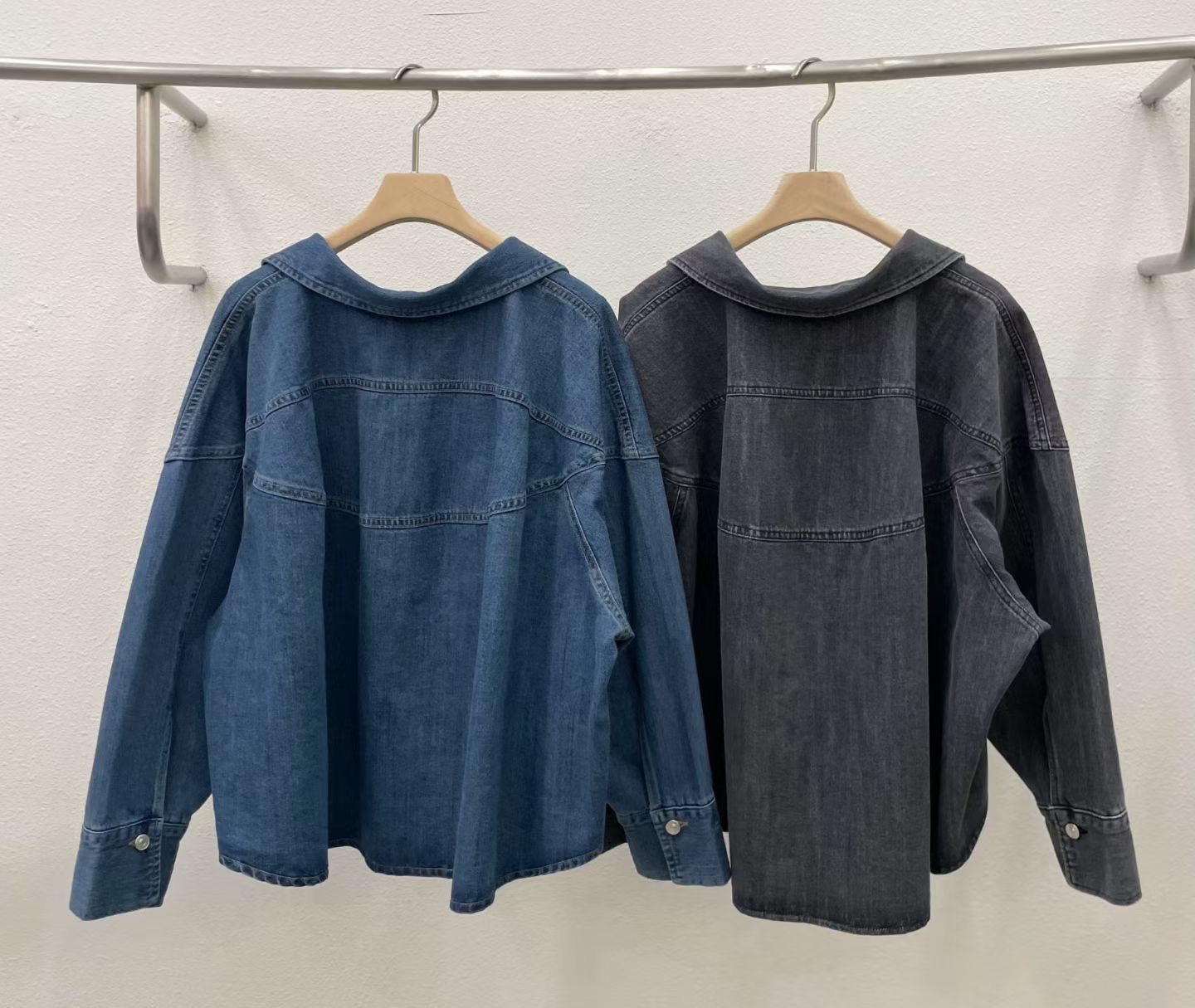 LE14 / LIGHT DENIM SHIRT-OUTER