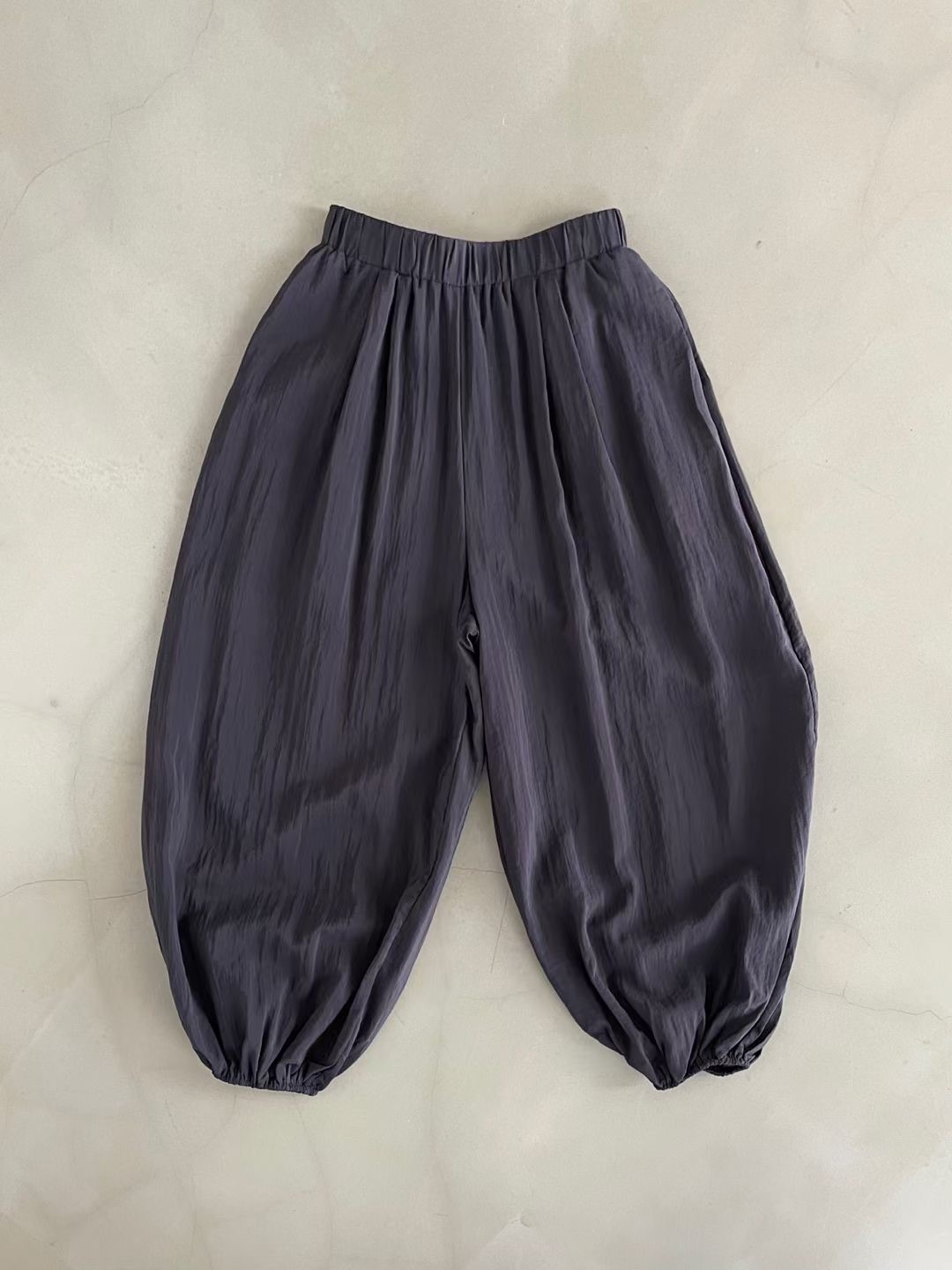 PG23 / BANDED WAIST POCKET BALLOON TROUSERS