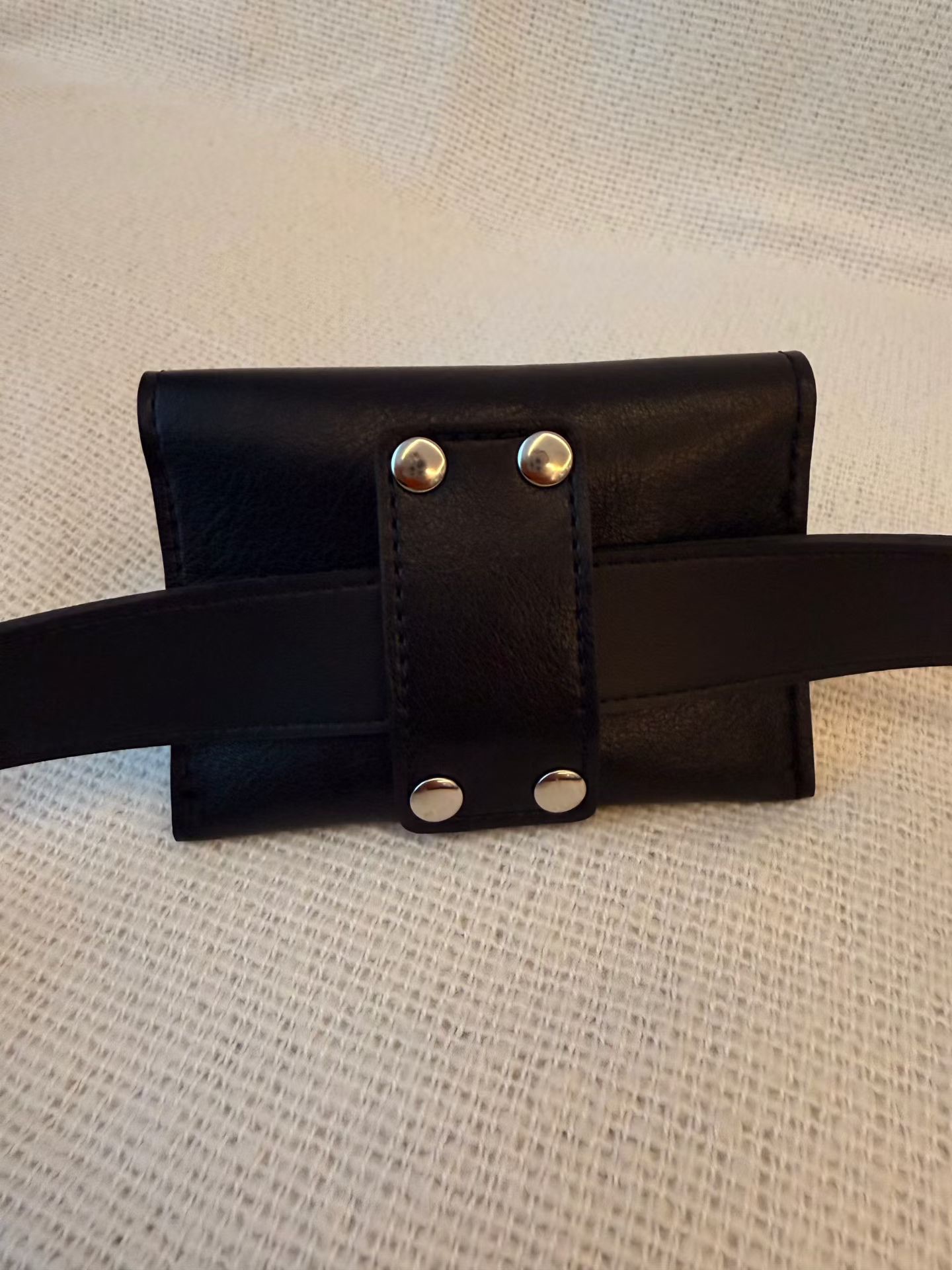KL18 / VEGAN LEATHER MINI BELT BAG