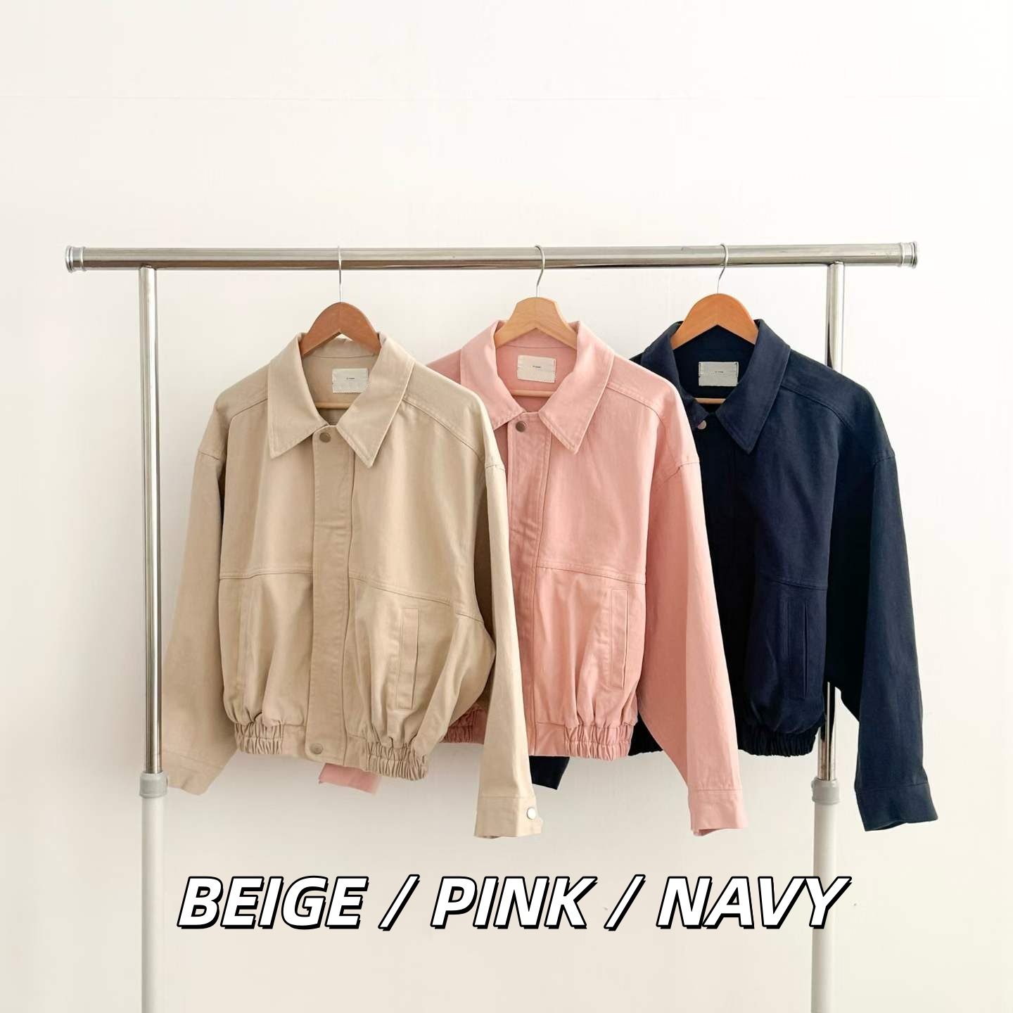 FRANKI COLLAR BOMBER JACKET
