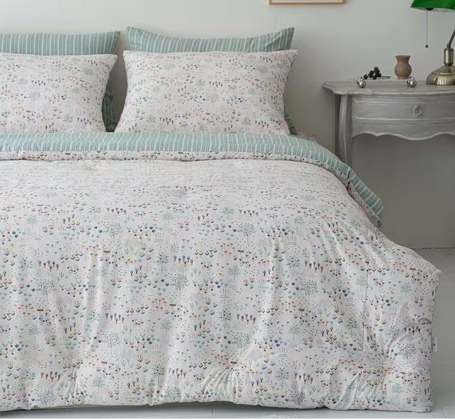 BN03 / NANA'S GARDEN PRINTED BLANKET