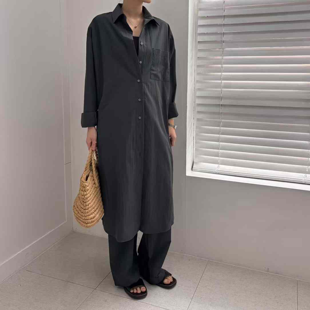 CATHERINE COLLAR SHIRT DRESS