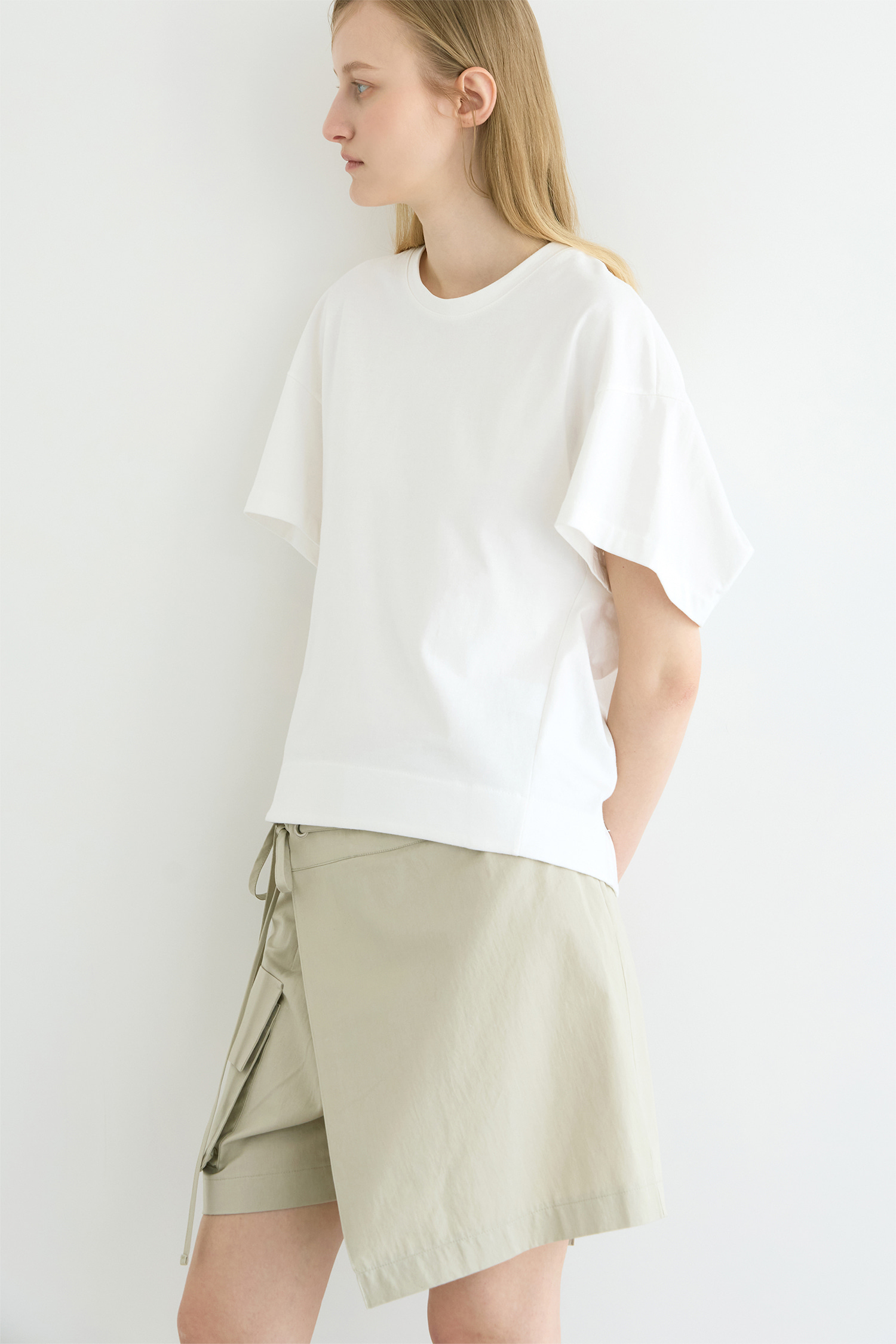 WW31 / NEEDS CARGO WRAP CULOTTES SHORTS