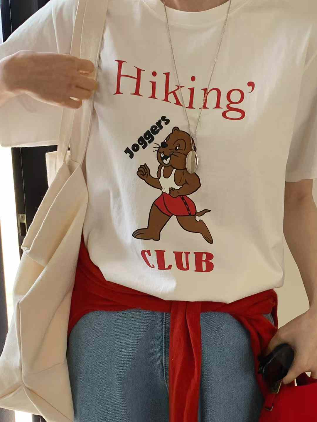 DREW 'HIKING CLUB' GRAPHIC TEE