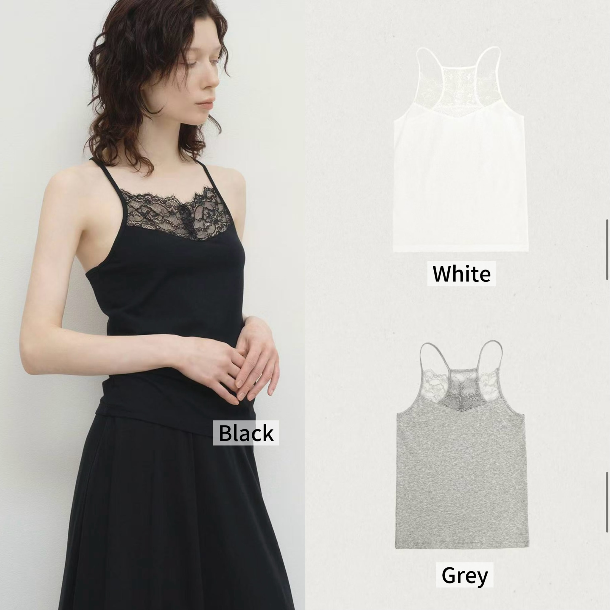 WW33 / LACE CUT IN TOP